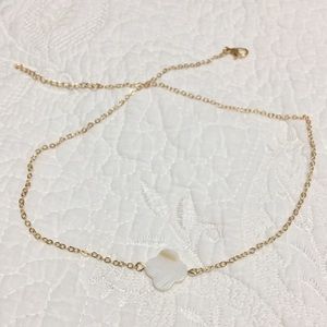 Opal Clover Necklace